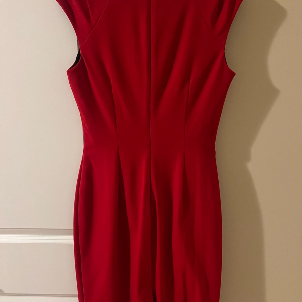 Calvin Klein Collection Red Mini Dress - Picture 2 of 2